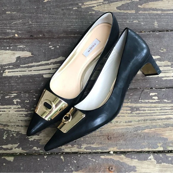 Size 11 Black Coach Lawrence Spazzalato - Picture 2 of 5